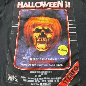 Halloween 2 vhs vintage shirt
